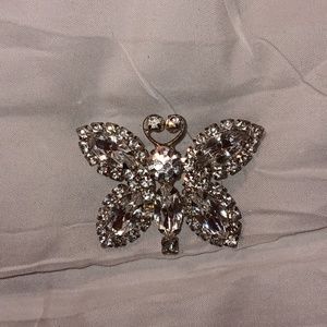 Vintage butterfly brooch